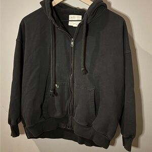American Eagle Outfitters Charcoal Oversized Hoodie